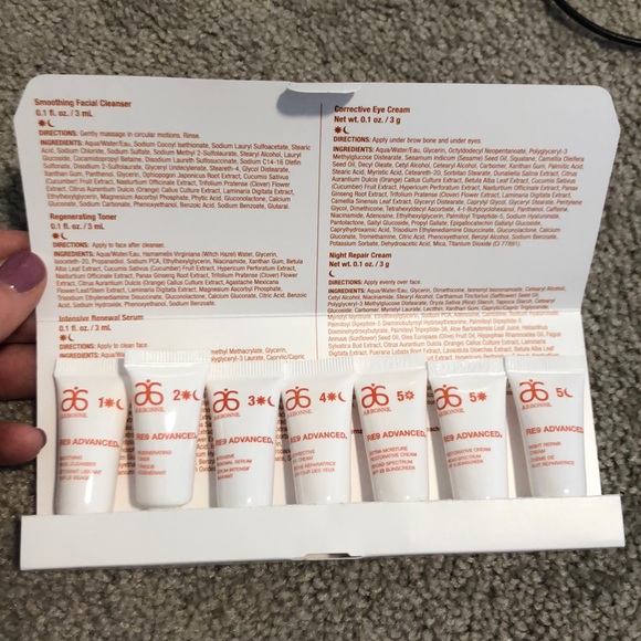 Arbonne RE9 Advanced Sampler - Picture 2 of 2
